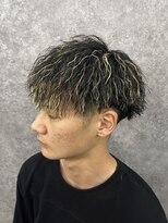 ライズトーキョー 土浦店(RISE TOKYO)&nbsp;束感マッシュパーマスタイル！【ハイライトツイストスパイラル】