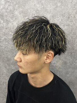 ライズトーキョー 土浦店(RISE TOKYO) 束感マッシュパーマスタイル！【ハイライトツイストスパイラル】