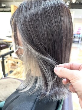 アルジャーノン コックス(ALGERNON COX) インナーカラーパールシルバー