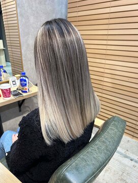 フィーネ 柏(Fi-Ne) バレイヤージュエアタッチハイライトデザインカラー/柏