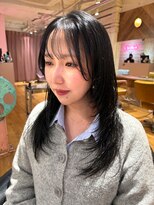 アヴァンス 天王寺店(AVANCE.)&nbsp;レイヤーカット×ブルーブラック