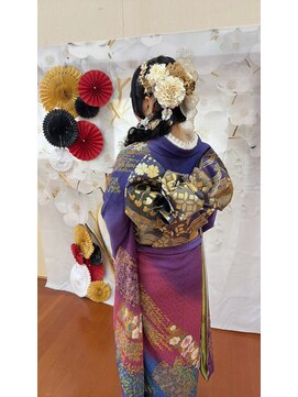 ビーカルム(美calm) 豪華成人式着付けヘアセット