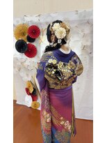 ビーカルム(美calm) 豪華成人式着付けヘアセット