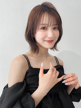 Lond clair 川崎/髪質改善/ショート/ボブ/レイヤーカット【ロンド クレール】 大人ガーリー/ハイレイヤーカット/ミディアムレイヤーカット川崎
