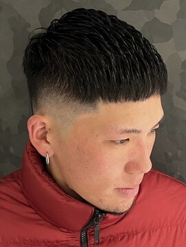 HIRO GINZA BARBER SHOP 広島本店【ヒロギンザ バーバーショップ】【3/19 OPEN予定】 ニュアンスパーマ/波巻きツイストスパイラル[広島/理容室]