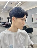グロップ 町田(GLOP)&nbsp;簡単に出来る毛流れニュアンスパーマ/メンズパーマ
