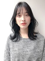 ケーツー エソラ池袋店(K-two)&nbsp;暗髪ロングヘア*くびれパーマ*くびれヘア*30代40代50代OK