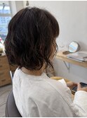 ゆるっとウェーブボブ