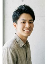 アルバ ヘアリゾート(ALBA)&nbsp;MEN’S/リバースセンターパート/ニュアンスパーマ/三鷹