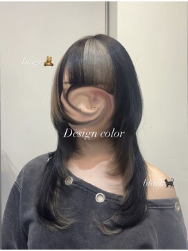 アグ ヘアー ドルチェ 静岡青葉通り店(Agu hair dolce) ハッシュカット×デザインカラー