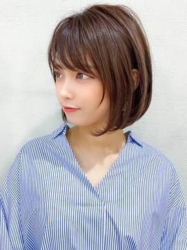 エイミーバイアフロートザガーデン 浦和店(amie by afloat the garden) ワンレンゆるふわボブ【浦和】