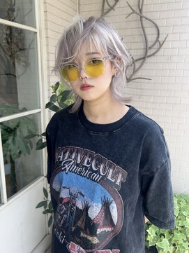 アミュレ ヘア サロン(Amule hair salon) ホワイトベージュ・ハイトーンレイヤー｜ナチュラルモード
