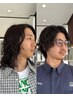 【作野指名】カット+ケアパーマ+トリートメント付き15950→11000
