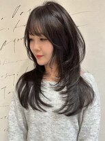 エトワ 中央店(etoi)&nbsp;大分韓国かき上げレイヤーカット大人レイヤー顔まわりレイヤー