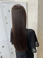 ザボヘアーデザイン(ZABO hair design) アッシュ×ロング