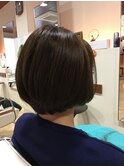 大人ショートボブ