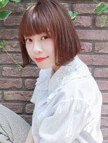 ルティア(Lutia)&nbsp;切りっぱなしボブ ぱっつんバング エアリー ！