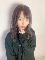 ラフ バイ マグ 南松本(R.A.F. by Mag)&nbsp;20代30代大人可愛い艶感ミルクティーベージュケアブリーチ