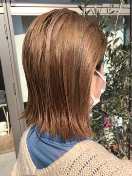 美容室 オルガニーク 沖浜店 ミルクティーベージュ