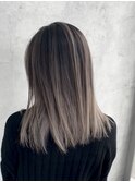 コントラストバレイヤージュ＊ノーブルグレー