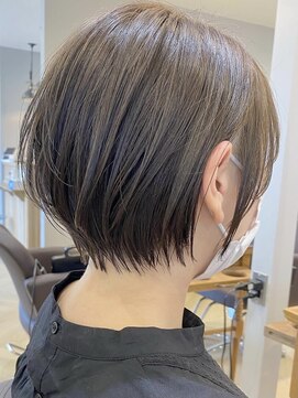 ビューオオサカ(VIEW OSAKA) シャープな襟足綺麗な丸み☆ナチュラルマロンベージュ