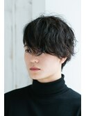 セクシーメンズミディアムパーマ
