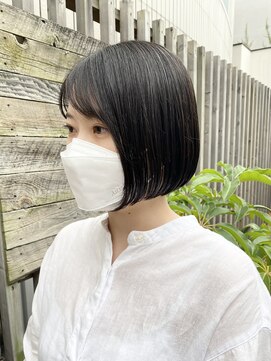 センスヘア(SENSE Hair) ヘアドネーションで変身！ミニボブ！