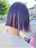 ブリーチ×ホワイトパープル