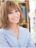 大人可愛いゆるふわカール小顔外ハネボブa志木20代30代40代