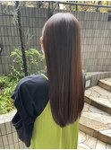 ツヤ髪ストレート