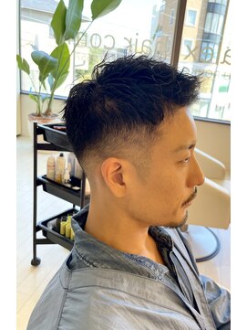 ラ ルーナ アレックス 阪急六甲店(la luna alex) ニュアンスカラー/アッシュブラック/30代/40代/50代