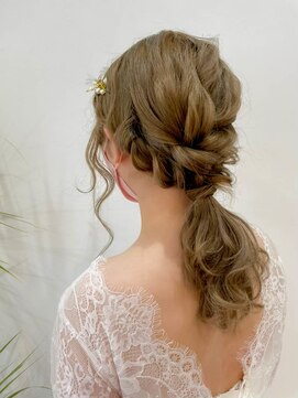 ヘアーラニッシュ 柏たなか店(hair Lanish) ヘアアレンジ20代３０代４０代/グレージュカラー