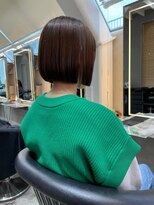 リール 銀座(R'EEL) ぱつっとボブ