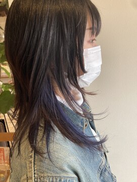 スプリング バイ ラシク(spring by Rasiku) ウルフインナーカラー