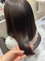 サロン ド ウィズ 本店(Salon de With) サラ艶ストレートヘアー