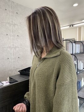 グランツ(Glanz) バレイヤージュハイトーンハイライトグラデーション奈良橿原八木