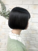 ミックリンクバイリッシュ(mic link by Riche) ぱつっと可愛いまとまるミニボブ