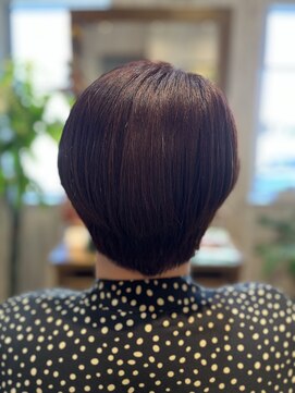 エンヘアー(eN HAIR) 【髪質改善)メテオトリートメント、サラ艶マッシュショート