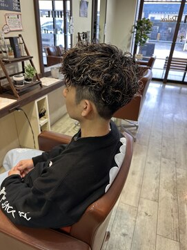 レガ(le ga) 【オーダー増加】パーマ＋ハイライト