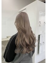 ノートエートル 西金沢(Nought etre)&nbsp;ベージュカラー一回ブリーチ～10代20代30代ハイトーンベージュ