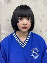スノットバイガルテ(SNOT by GARTE) 姫カットボブ×インナーカラー