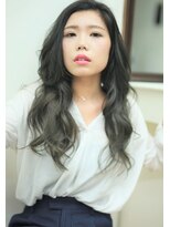 シャルティア(SHALLTIA)&nbsp;寒色グレージュ【山口市美容室】【山口市ハイトーンカラー】