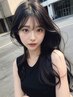 カット+顔周り韓国風パーマ+ 髪質改善オ-ジュア4StepTR