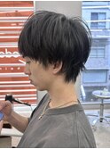 刈り上げないメンズショート