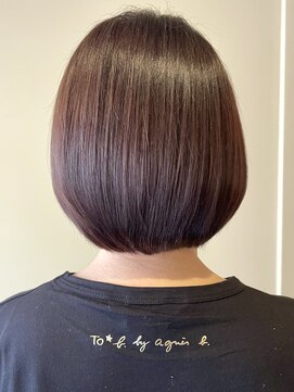 シリ アンド ブラント(siri and brunt) 上品丸みミニボブ