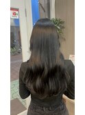 艶髪としなやかな髪質に