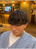 【波巻きパーマ】京都メンズスタイル
