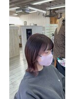 トウキョウヨシつね 御幸ヶ原店(TOKYO Yoshi)&nbsp;軽めパツっとボブ/髪質改善