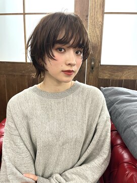 トイロ 中目黒(Toiro) ショートウルフパーマ/ショートパーマ/ウルフパーマ【大毛亮佑】