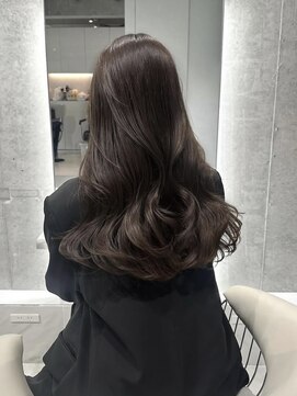 ジーナ 渋谷本店(Zina) 髪質改善*大人ガーリーブラウンMIXグレージュ【Zina渋谷本店】